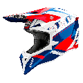 Casque Airoh wraaap feel bleu/rouge 2024 | Oxmoto