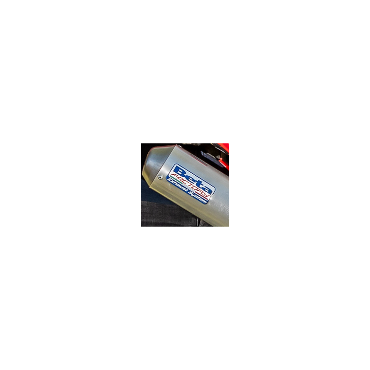 Autocollant Beta factory pour silencieux | Oxmoto