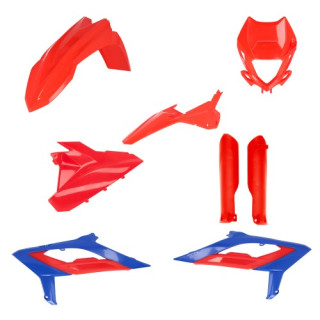 Kit plastiques complet Beta 2023/2024 bleu/rouge | Oxmoto