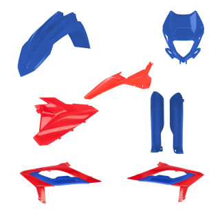 Kit plastiques complet Beta 2023/2024 rouge/bleu | Oxmoto