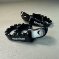 Repose-pieds Beta factory noir | Oxmoto