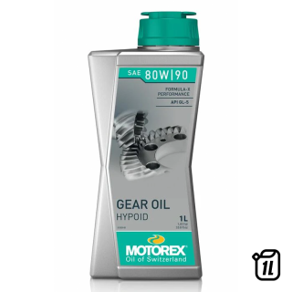 Huile de boite Motorex hypoid gear oil - 80w90 1L | Oxmoto
