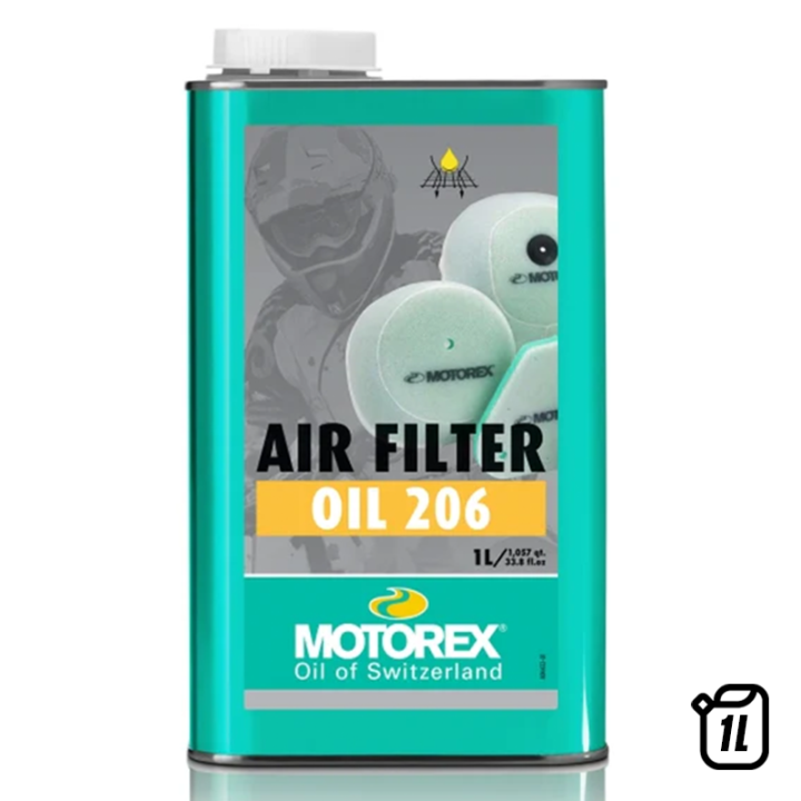 Huile filtre à air Motorex air filter 206 - 1L | Oxmoto