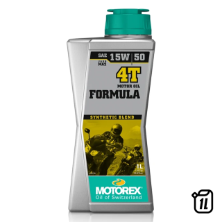 Huile moteur Motorex formula 4T - 15w50 1L | Oxmoto
