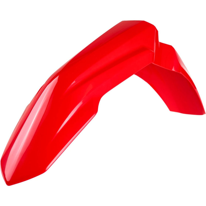 Garde-boue avant Polisport rouge restylé Honda 125/250 cr