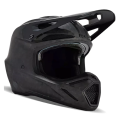 Casque FOX v3 rs carbon solid noir mat | Oxmoto