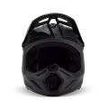 Casque FOX v3 solid noir mat | Oxmoto