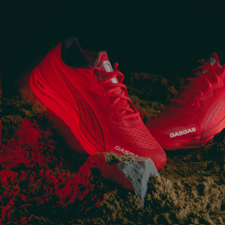 Chaussures puma Gas Gas team shoes rouge | Oxmoto