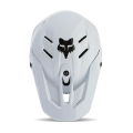 Casque FOX v3 rs carbon solid blanc 2025 | Oxmoto