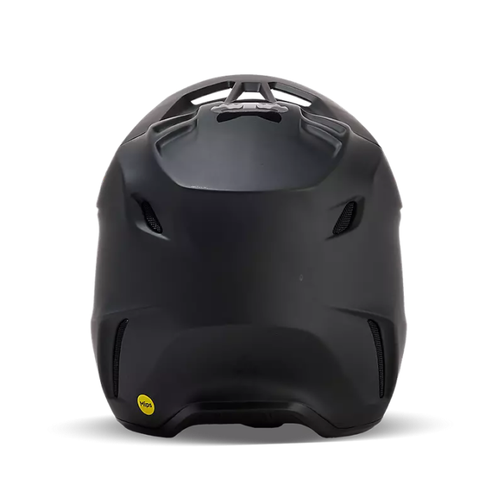 Casque FOX v3 solid noir mat | Oxmoto