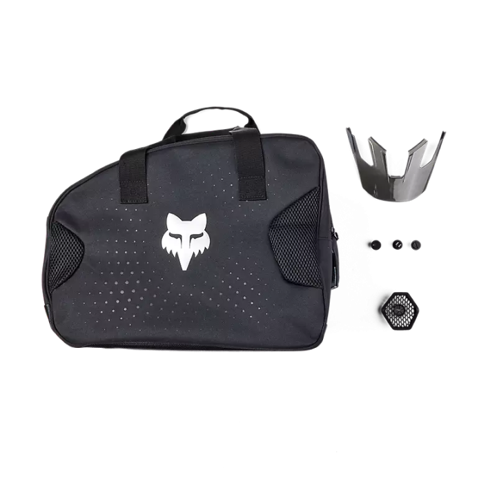Casque FOX v3 solid noir mat | Oxmoto