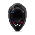 Casque FOX v3 rs carbon solid noir mat | Oxmoto