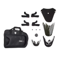Casque FOX v3 rs carbon solid blanc 2025 | Oxmoto