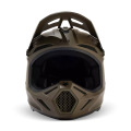 Casque FOX v3 solid marron 2024 | Oxmoto