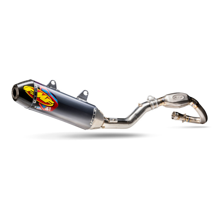 Ligne complète FMF inox embout carbone Honda 450 cr-f 21-24