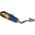 Ligne complète FMF titane megabomb embout carbone Honda 450 cr-f 21-24