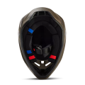 Casque FOX v3 solid marron 2024 | Oxmoto