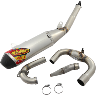 Ligne complète FMF inox 4.1 megabomb embout carbone Yamaha 250 yz-f 19-23