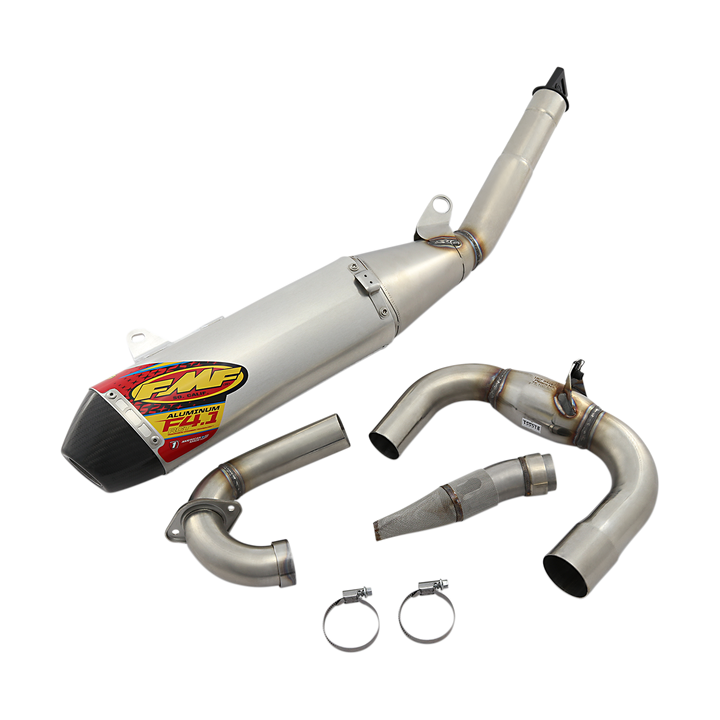 Ligne complète FMF inox 4.1 megabomb embout carbone Yamaha 250 yz-f 19-23