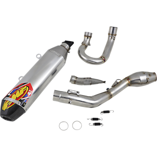 Ligne complète FMF inox 4.1 megabomb embout carbone Gas Gas 350 ec-f 21-23