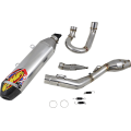 Ligne complète FMF inox 4.1 megabomb embout carbone Gas Gas 350 ec-f 21-23