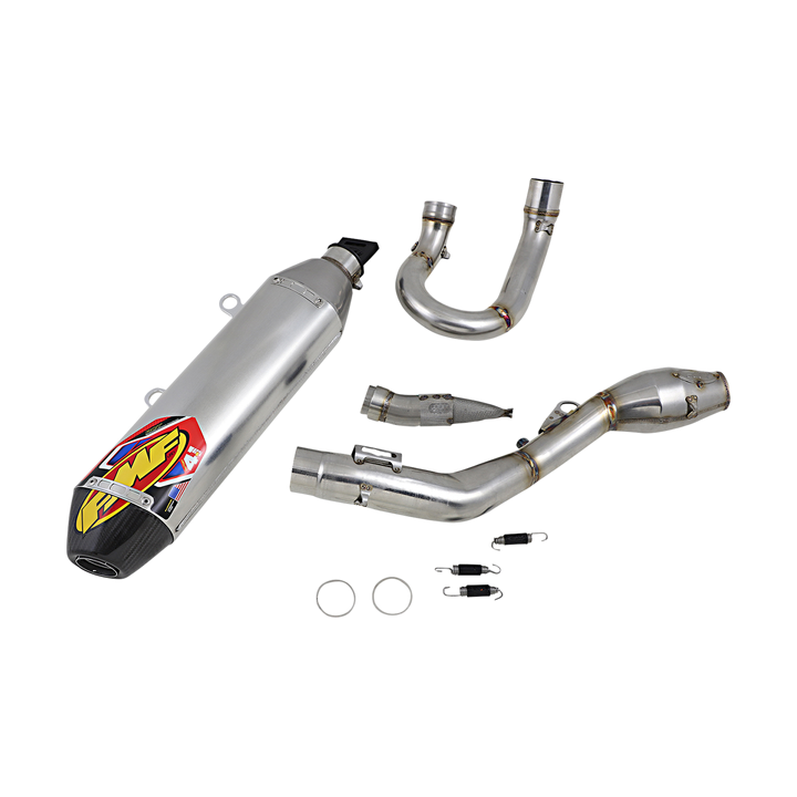 Ligne complète FMF inox 4.1 megabomb embout carbone Gas Gas 350 ec-f 21-23