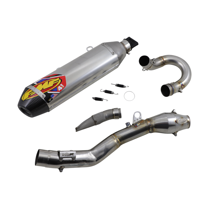 Ligne complète FMF inox 4.1 megabomb embout carbone Husqvarna 450 fe 20-23