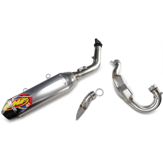 Ligne complète FMF inox 4.1 megabomb embout carbone KTM 250 sx-f 19-22