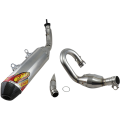 Ligne complète FMF inox 4.1 megabomb embout carbone KTM 450 sx-f 19-23