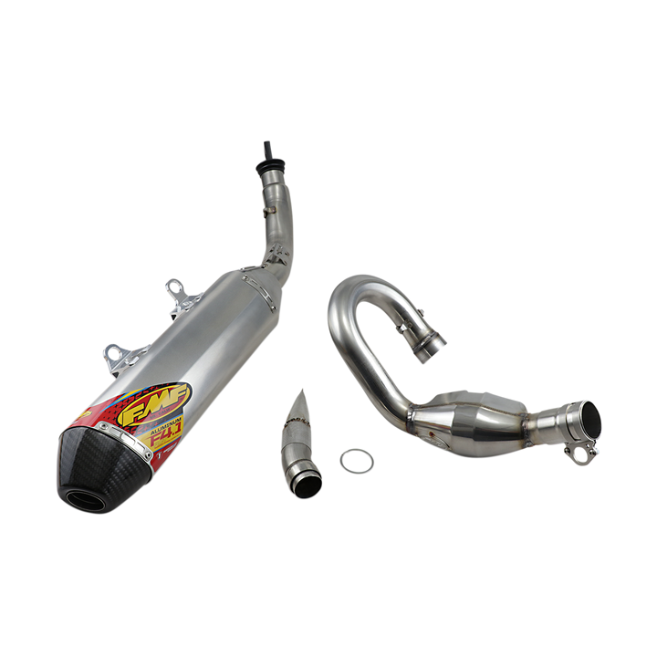 Ligne complète FMF inox 4.1 megabomb embout carbone KTM 450 sx-f 19-23