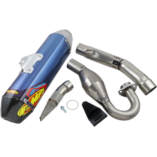 Ligne complète FMF titane 4.1 megabomb embout carbone Kawasaki 250 kx-f 17-20