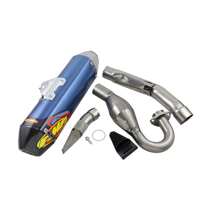 Ligne complète FMF titane 4.1 megabomb embout carbone Kawasaki 250 kx-f 17-20