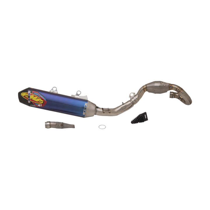 Ligne complète FMF titane 4.1 megabomb embout carbone KTM 350 sx-f 19-22