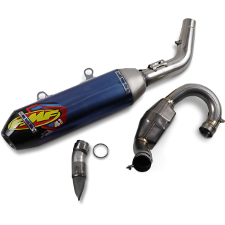 Ligne complète FMF titane 4.1 megabomb embout carbone KTM 250 sx-f 19-22