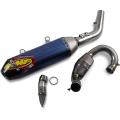 Ligne complète FMF titane 4.1 megabomb embout carbone KTM 250 sx-f 19-22