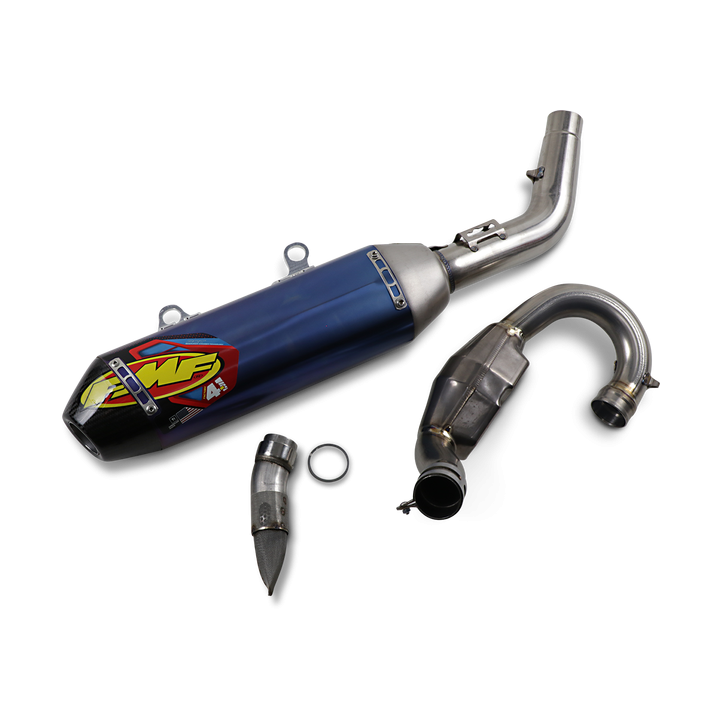 Ligne complète FMF titane 4.1 megabomb embout carbone KTM 250 sx-f 19-22