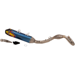 Ligne complète FMF titane 4.1 megabomb embout carbone KTM 450 sx-f 19-22