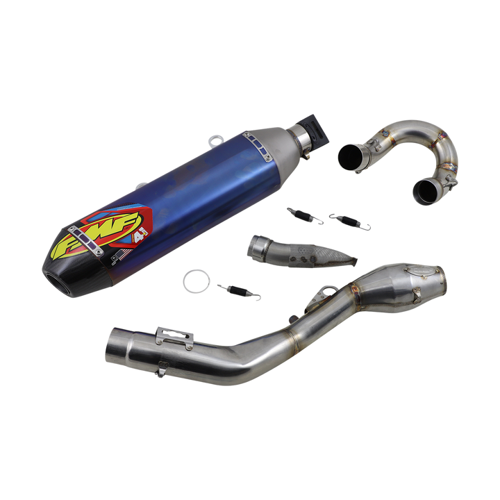 Ligne complète FMF titane 4.1 megabomb embout carbone Gas Gas 250 ec-f 21-23
