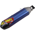 Ligne complète FMF titane 4.1 megabomb embout carbone Husqvarna 450 fe 20-23
