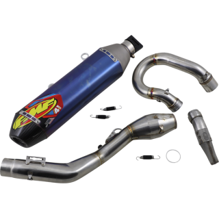 Ligne complète FMF titane 4.1 megabomb embout carbone Gas Gas 350 ec-f 21-23