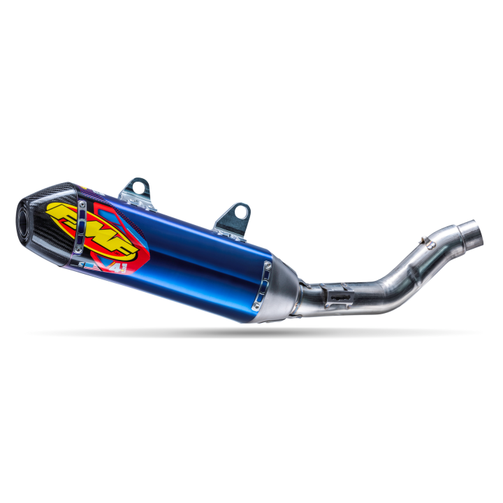 Silencieux FMF titane 4.1 embout carbon Kawasaki 250 kx 21-24