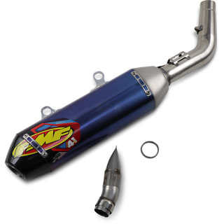 Silencieux FMF titane 4.1 embout carbone KTM 250 sx-f 19-22