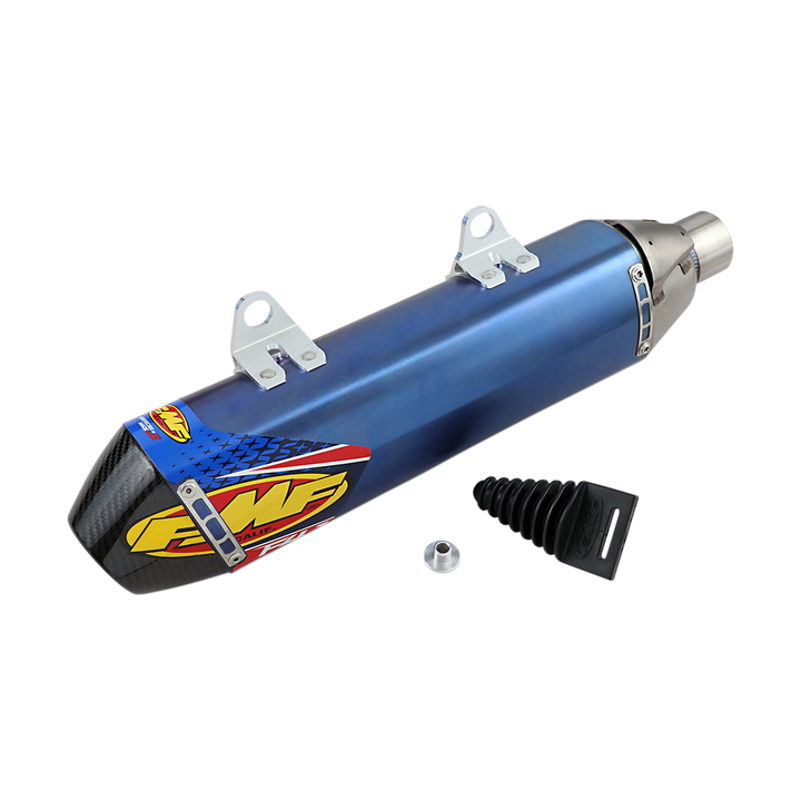 Silencieux FMF titane 4.1 embout carbone Husqvarna 250/350/450 fc 14-16