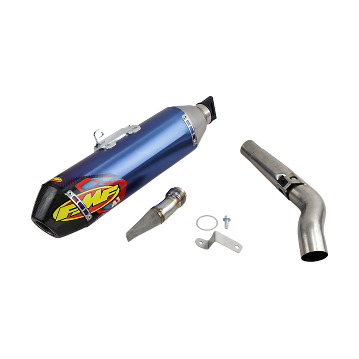 Silencieux FMF titane 4.1 embout carbone Kawasaki 450 kx 19-23