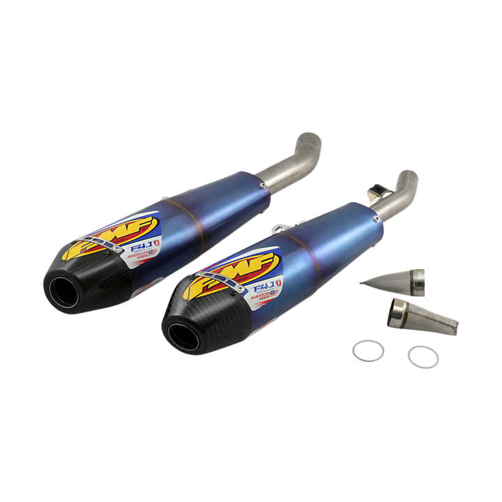 Silencieux FMF titane 4.1 embout carbone Honda 450 cr-f 19-20