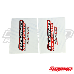 Adhésifs de fourche transparent Boano | Oxmoto