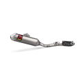 Ligne complète d'échappement Akrapovic racing inox Kawasaki 250 kx-f 17-24
