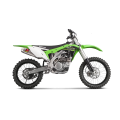 Ligne complète d'échappement Akrapovic racing inox Kawasaki 250 kx-f 17-24