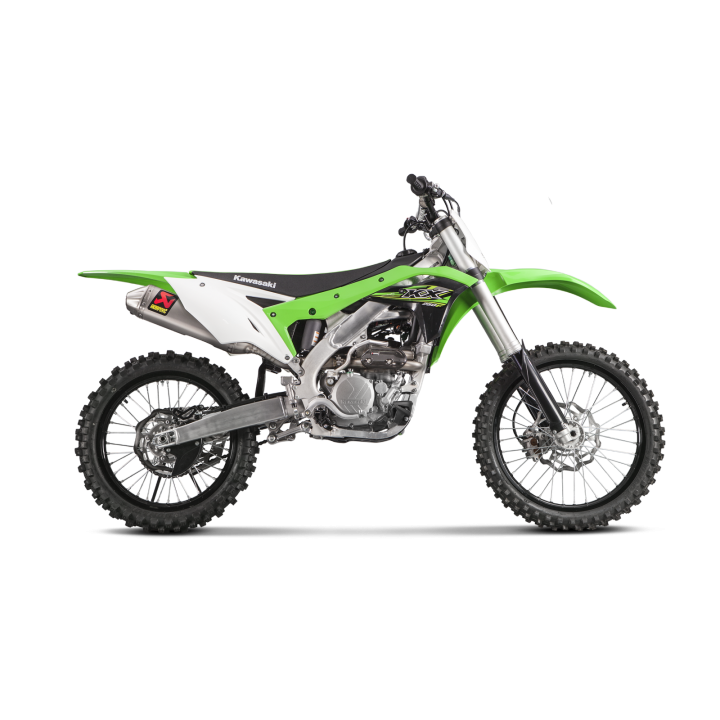 Ligne complète d'échappement Akrapovic racing inox Kawasaki 250 kx-f 17-24