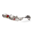 Ligne complète d'échappement Akrapovic racing inox Honda 450 cr-f 17-20
